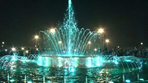 Светомузыкальный фонтан в Талдыкоргане