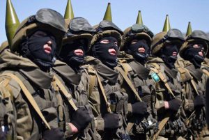 Казахстанская армия на страже мира и своих рубежей.