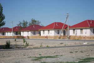 Отстроенный заново Кызылагаш 