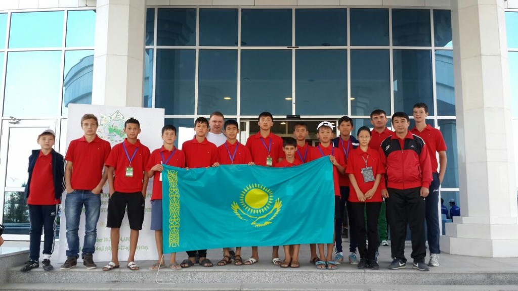 команда Казахстана- мы все из Мангистау!